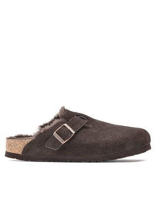 Boston Shearling Suede Leather - Mocca